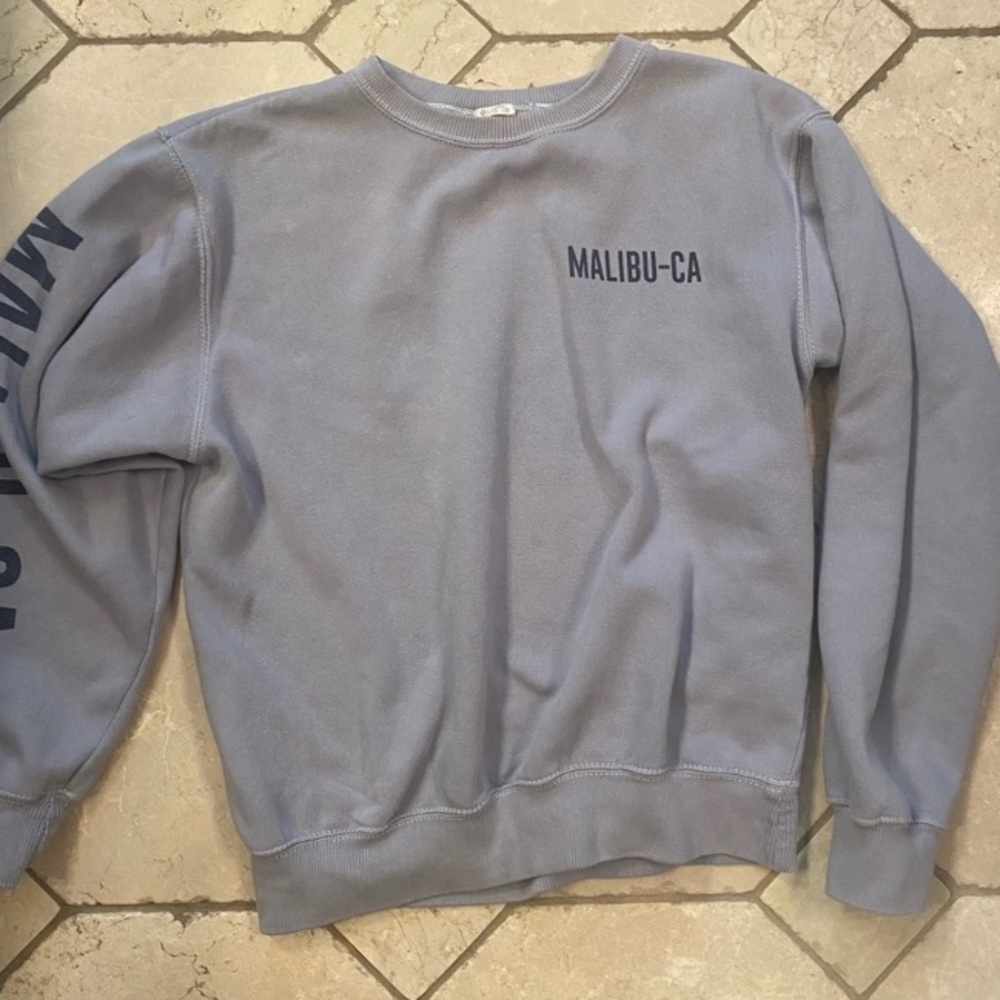 nwot brandy melville john galt malibu ca crewneck
